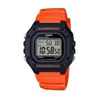 Reloj Casio W-218H-4B2V Unisex Naranja