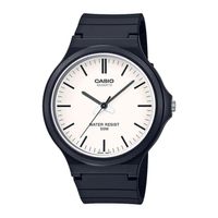 Reloj Casio Mw-240-7Ev Hombre Negro Análogo