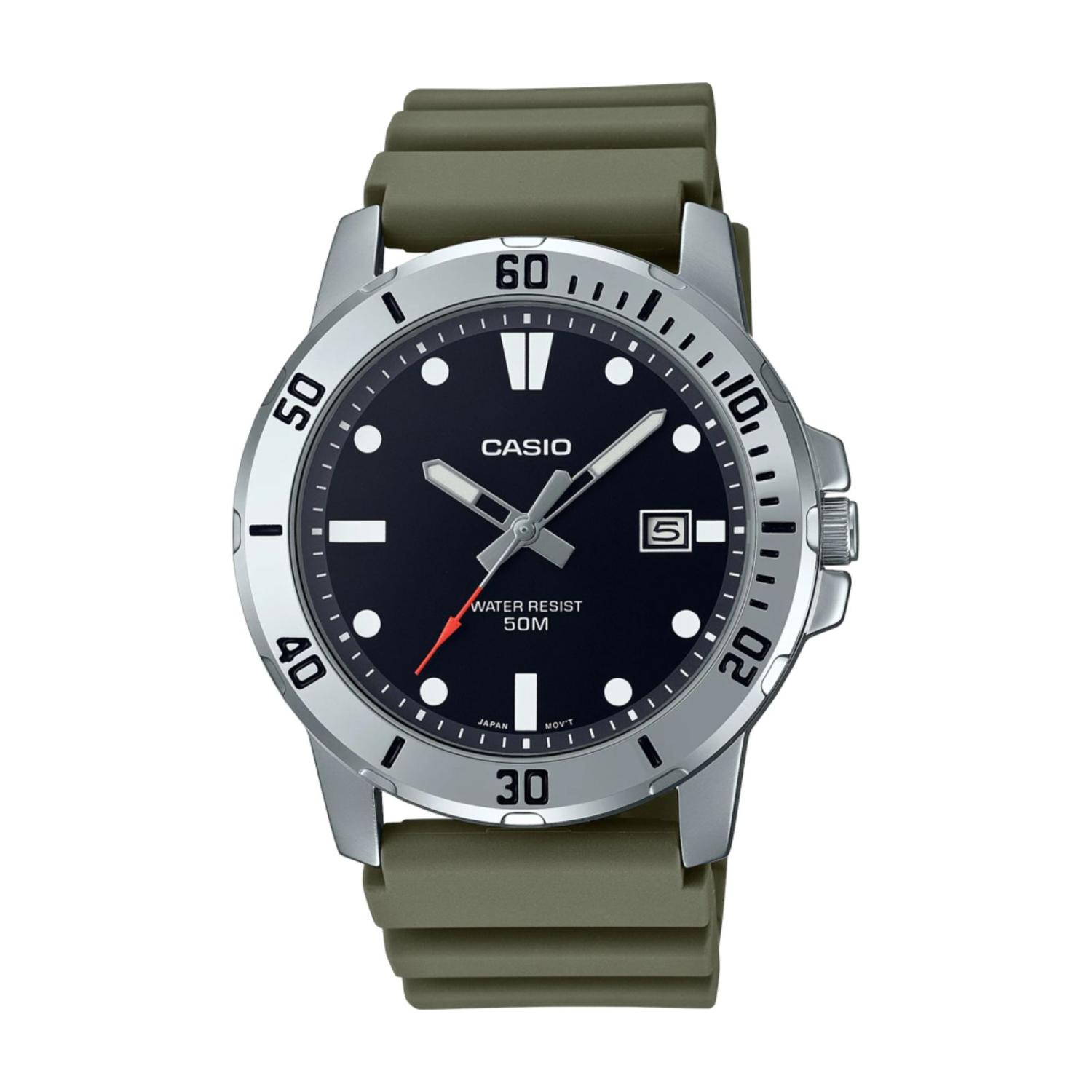 Reloj Casio Mtp-Vd01-3Evudf Hombre Verde