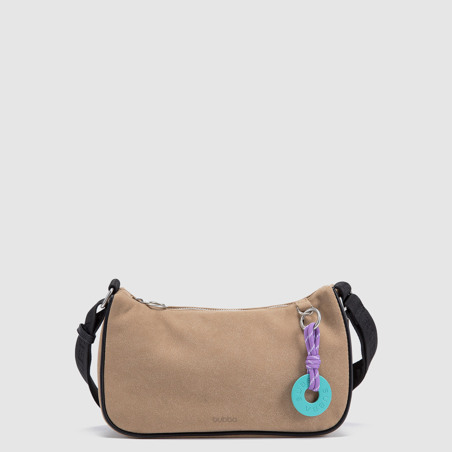 Cartera Bubba Bags Purse Suede Beige