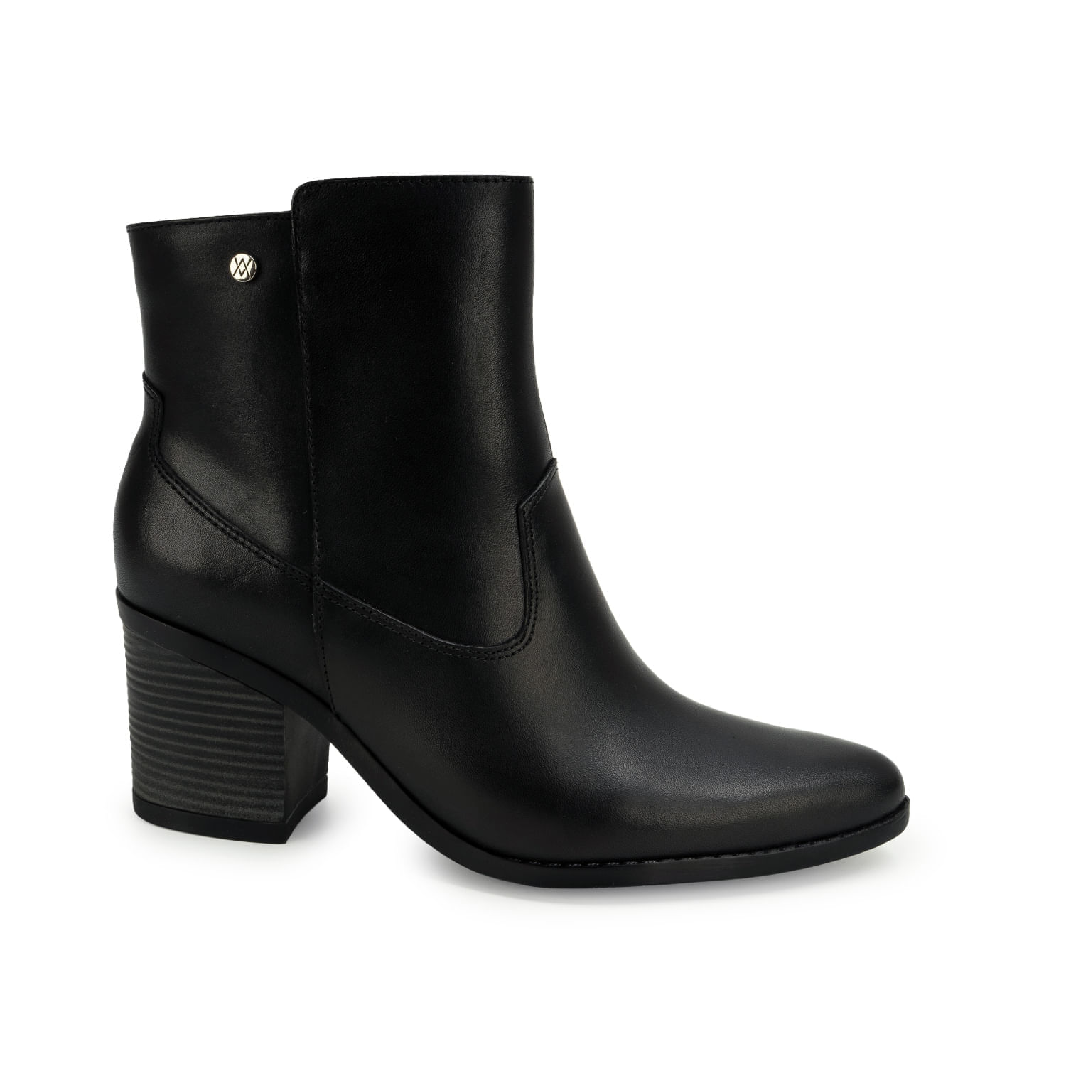 Botin Casual FER-2636 Negro Viale Cuero
