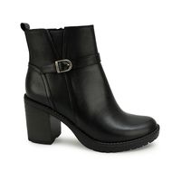 Botin Chelsea Casual LINDA-2622 Negro Viale Cuero