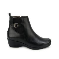 Botin Jodhpur Casual DAYA-2613 Negro Viale Cuero