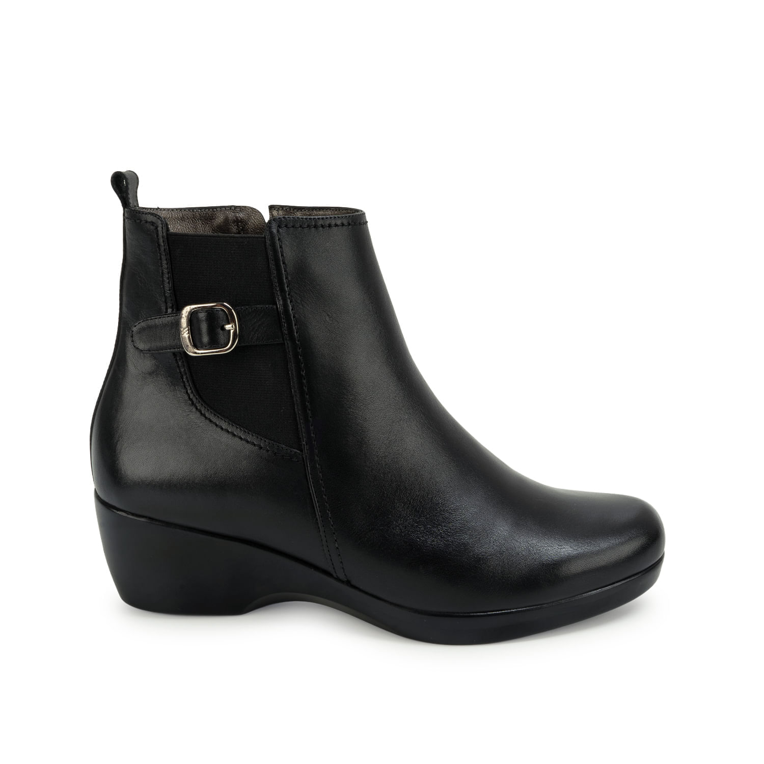 Botin Jodhpur Casual DAYA-2613 Negro Viale Cuero