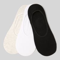 Pack X3 Medias Mujer Invisible Solido Hypnotic