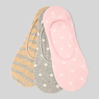 Pack X3 Medias Mujer Invisible Print Dots Hypnotic