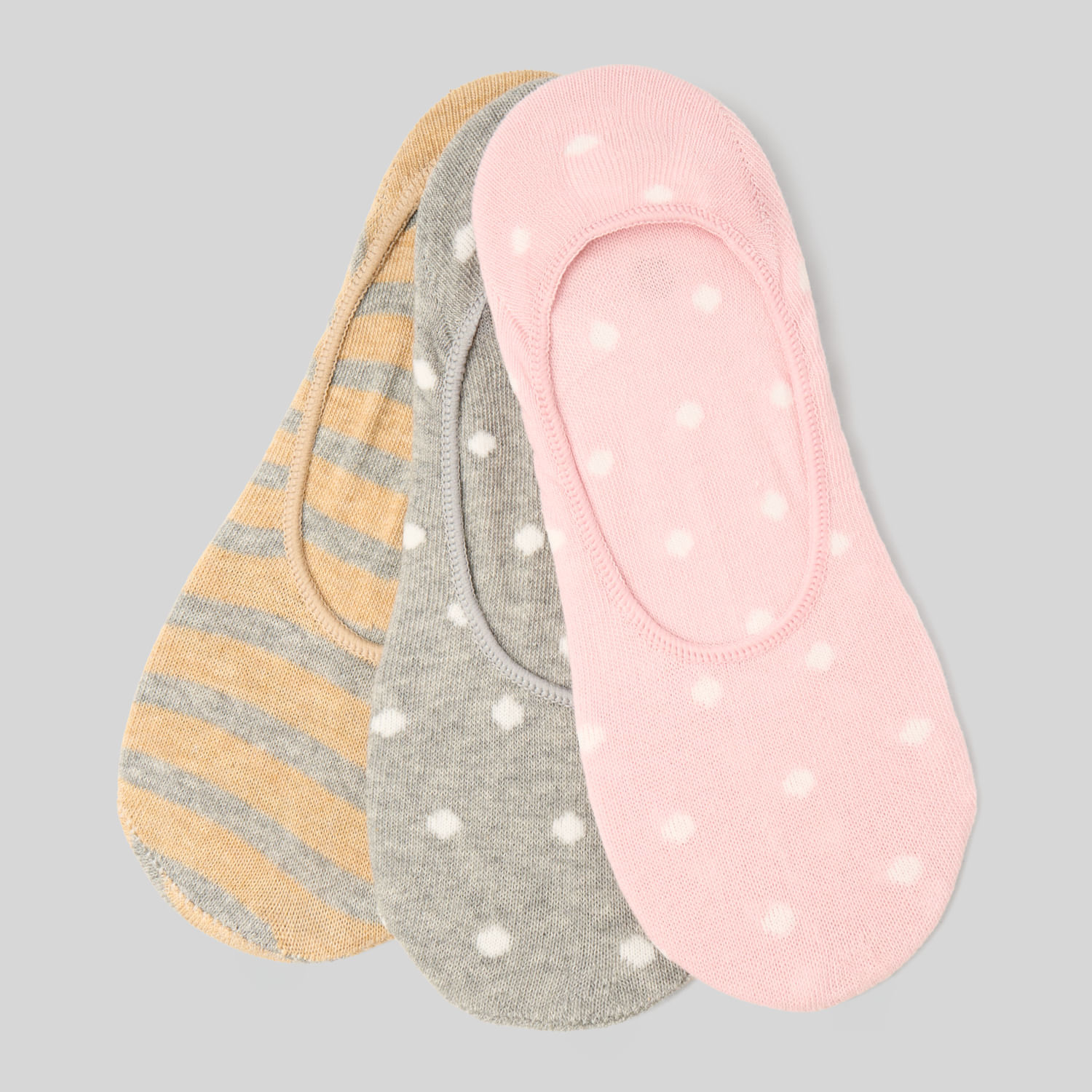 Pack X3 Medias Mujer Invisible Print Dots Hypnotic