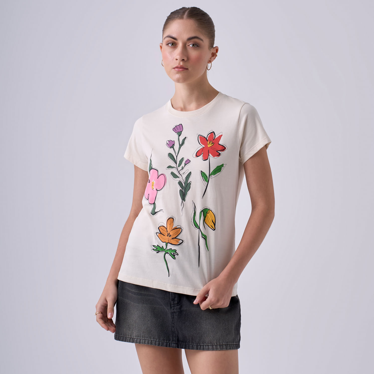 Polo Mujer Basico Regular Hypnotic Manga Corta