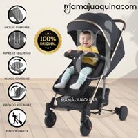 Coche Mecedora Maleta de Lujo «ROCKING PRIME» Negro