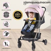 Coche Mecedora Maleta de Lujo «ROCKING PRIME» Rosado