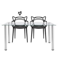 1 Mesa Lissa Rb1475 4Ly + 6 Elektra Negra - Ziyaz
