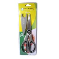 Tijera de Cocina Mango Gris con Funda Imantada Facusa