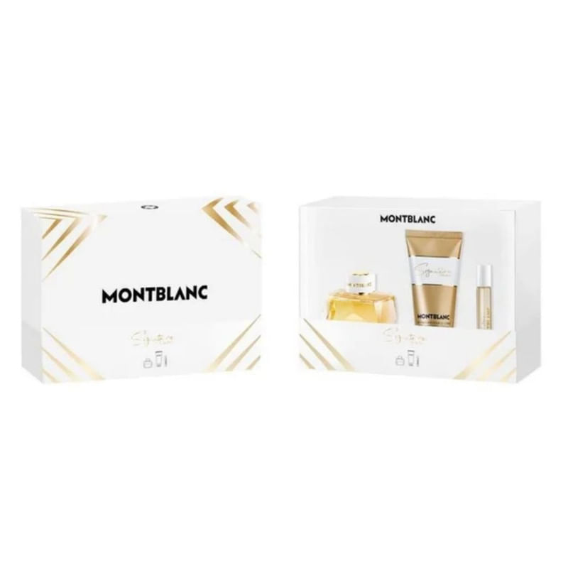 Estuche Montblanc Signature Absolue Edp 90 Ml + Edp 7.5 Ml + Body Lotion 100 Ml