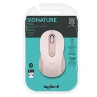 Mouse Logitech Signature M650 Inalámbrico Ambidiestro Bolt - Rosa M