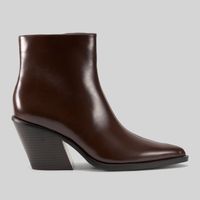 Botines Mujer Punta Malabar Marron