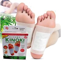 Parches desintoxicante para pies Kinoki Caja de 10 und. - Set de 2 Cajas
