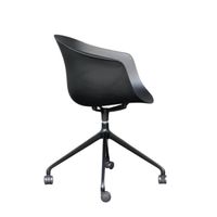 Silla Giro G C/Ruedas Negra - Ziyaz