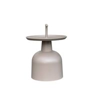 Mesa Centro Lamp Gris Liso - Ziyaz