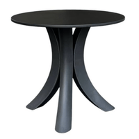 Mesa Centro  Alberina  D60 Negro H55