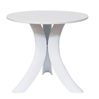 Mesa Centro Alberina D60  Blanco H55