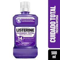 Enjuague Bucal Listerine Cuidado Total Menta Fresca 500ml
