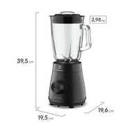 Licuadora Electrolux 500w con Tecnologia TruFlow EBS20
