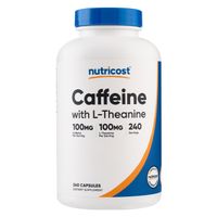 Cafeína con L Teanina - 240 Cápsulas