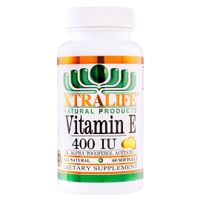 Vitamina E - 60 Softgels