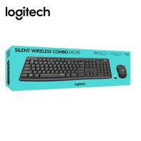 Kit Teclado + Mouse Logitech Wireless MK295 Negro