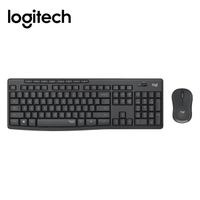 Teclado + Mouse Logitech Wireless MK295 Black
