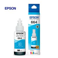 Botella de Tinta Epson T664220 Cian L200