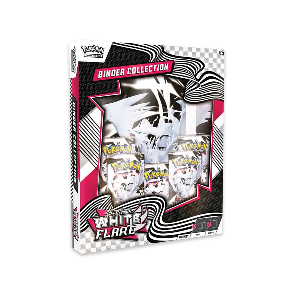Pokemon TCG SV White Flare Binder Collection Ingles