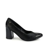 Zapato Reina Vestir TATI-2620 Negro Viale Cuero