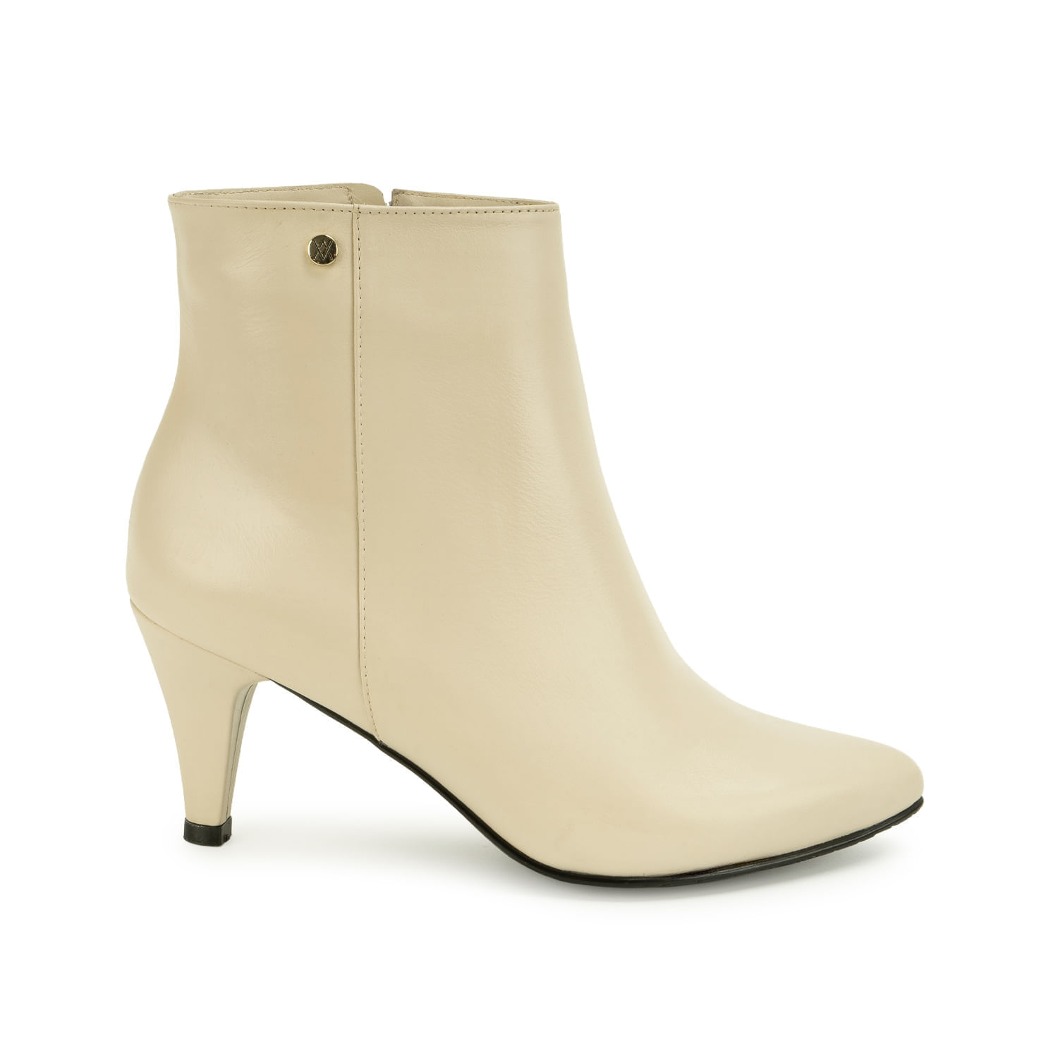 Botin Casual TATI-2550 Vainilla Viale Cuero