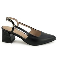 Zapato Stiletto Casual DON-2645 Negro Piazza