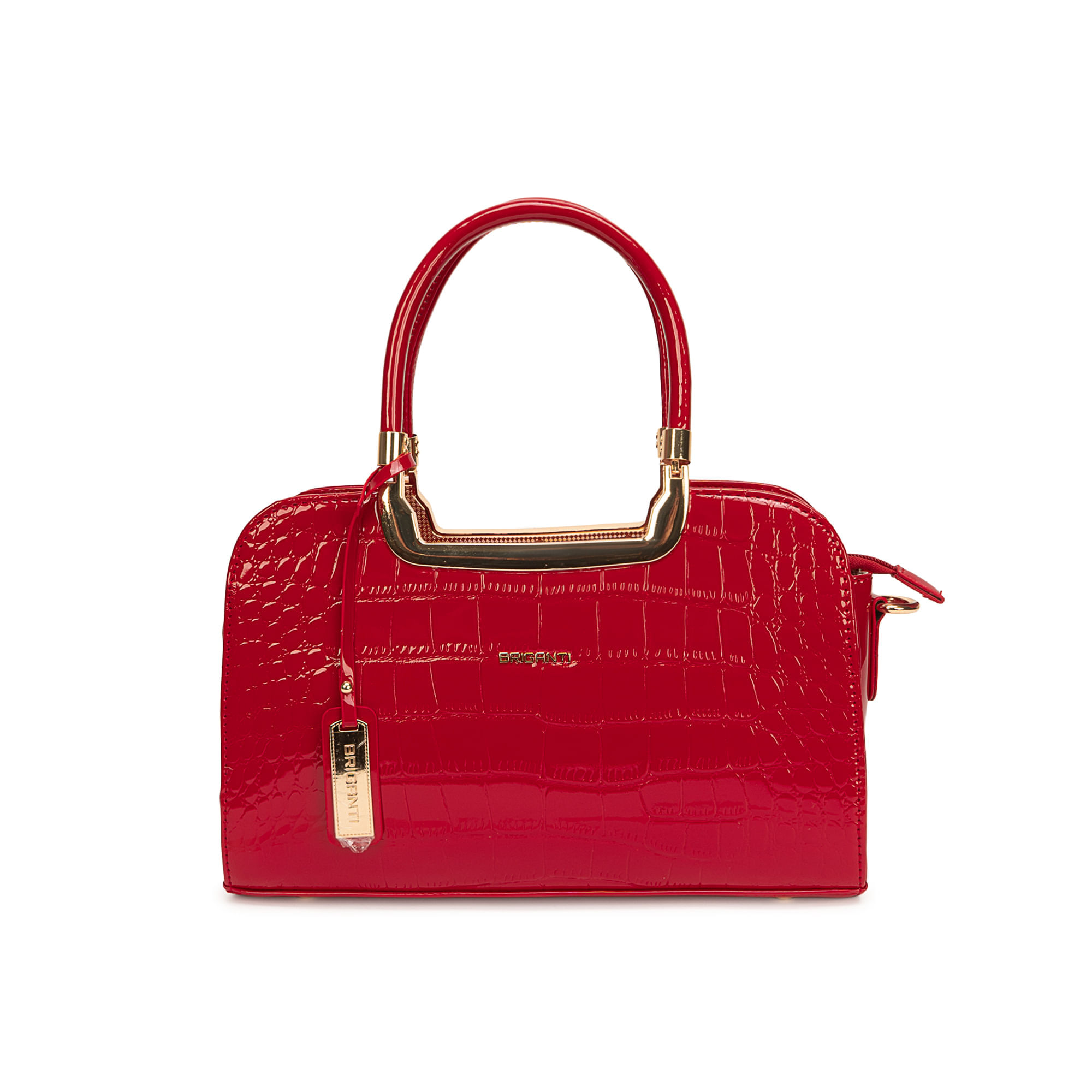 Cartera Briganti Satchel BRI-CM2624 Rojo