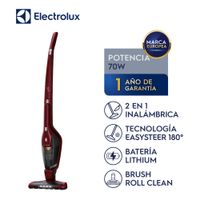 Aspiradora Inalámbrica Electrolux ERG23N 2 en 1 con Filtro HEPA y Luz LED