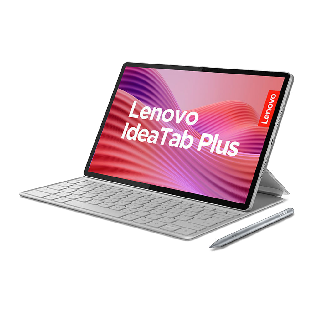 Tablet Lenovo Idea Tab Plus 12.1"" 256GB, 8GB RAM, cámara principal 13MP y frontal 8MP, 10200 mAh, MediaTek Dimensity 6400, grey