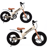 Bicicleta de Equilibrio Aro 14 3 en 1 (3 a 7 anos) Beige Vintage