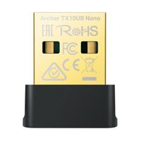 TP-Link - Adaptador USB Archer TX10UB Nano Wi-Fi y Bluetooth AX900