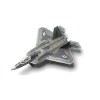 Bloques Avion de combate F-22 Raptor A-10 23-26 F22 escala 1.100