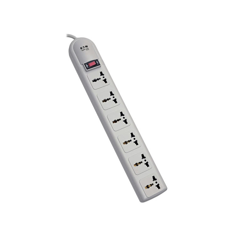 Protector contra sobretensiones Tripp Lite SUPER6OMNID 6 tomacorrientes universales de 230V