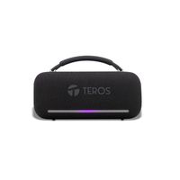 Parlante Teros Vibes VB-6049BLK 60W Inalámbrico BT 5.3 4000 MAH USB Luces LED Negro