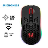 MOUSE MICRONICS WARRIOR - BLACK GM828RX
