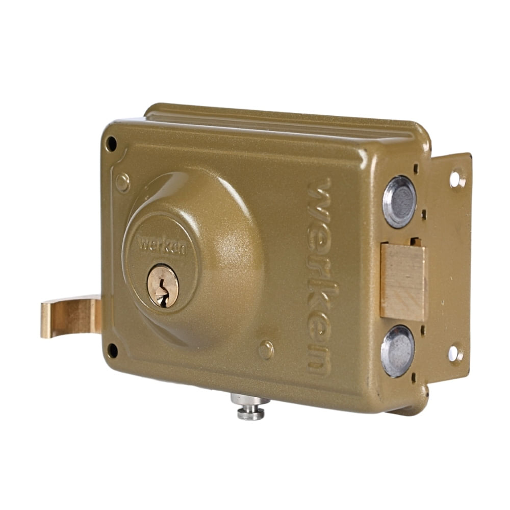 Cerradura Sobreponer 375 Werken Dorado