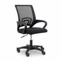 Silla de Oficina Giratoria Orange Tauro Negro