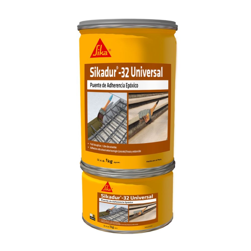 Puente de adherencia epóxico para anclajes y reparación Sikadur 32 Gel 1kg