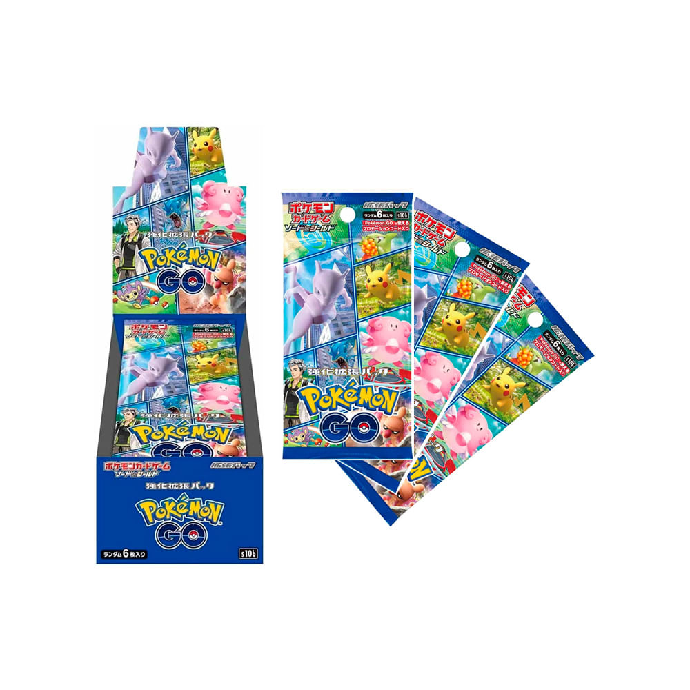 Pokemon Go TCG Japones Caja Completa