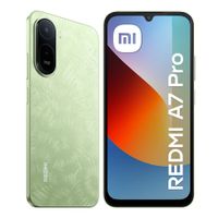 Celular Xiaomi Redmi A7 Pro 4G 128GB, 4GB RAM, cámara trasera 32MP y frontal 8MP, 6.88'', verde