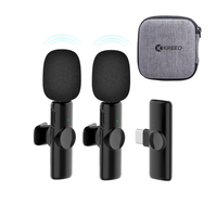 Micrófono Solapero Inalámbrico DUAL Tipo C K11